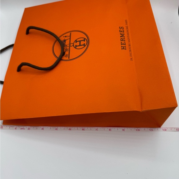 💞Authentic💞Hermes Shopping Bag with ribbon - Picture 7 of 8